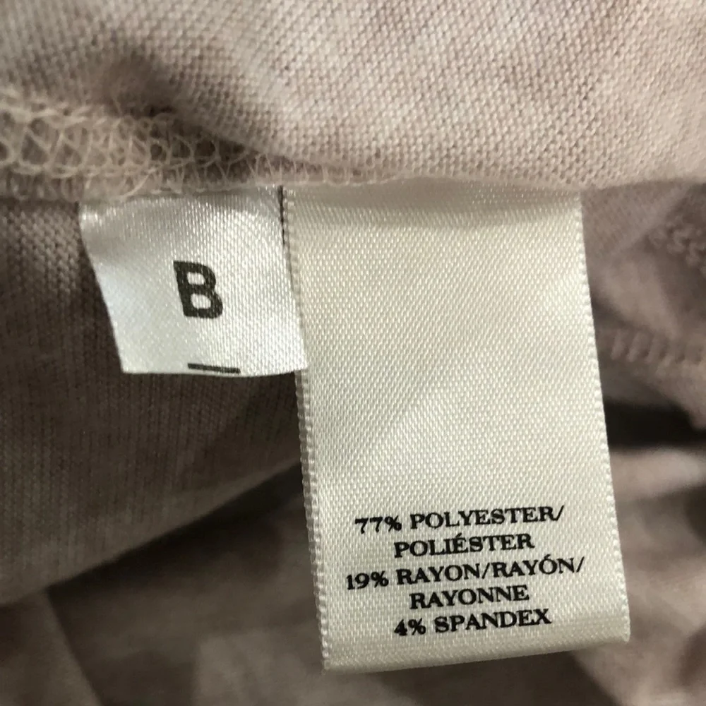 ANN TAYLOR Women's Light Tan Long Sleeve Top - Picture 3 of 7